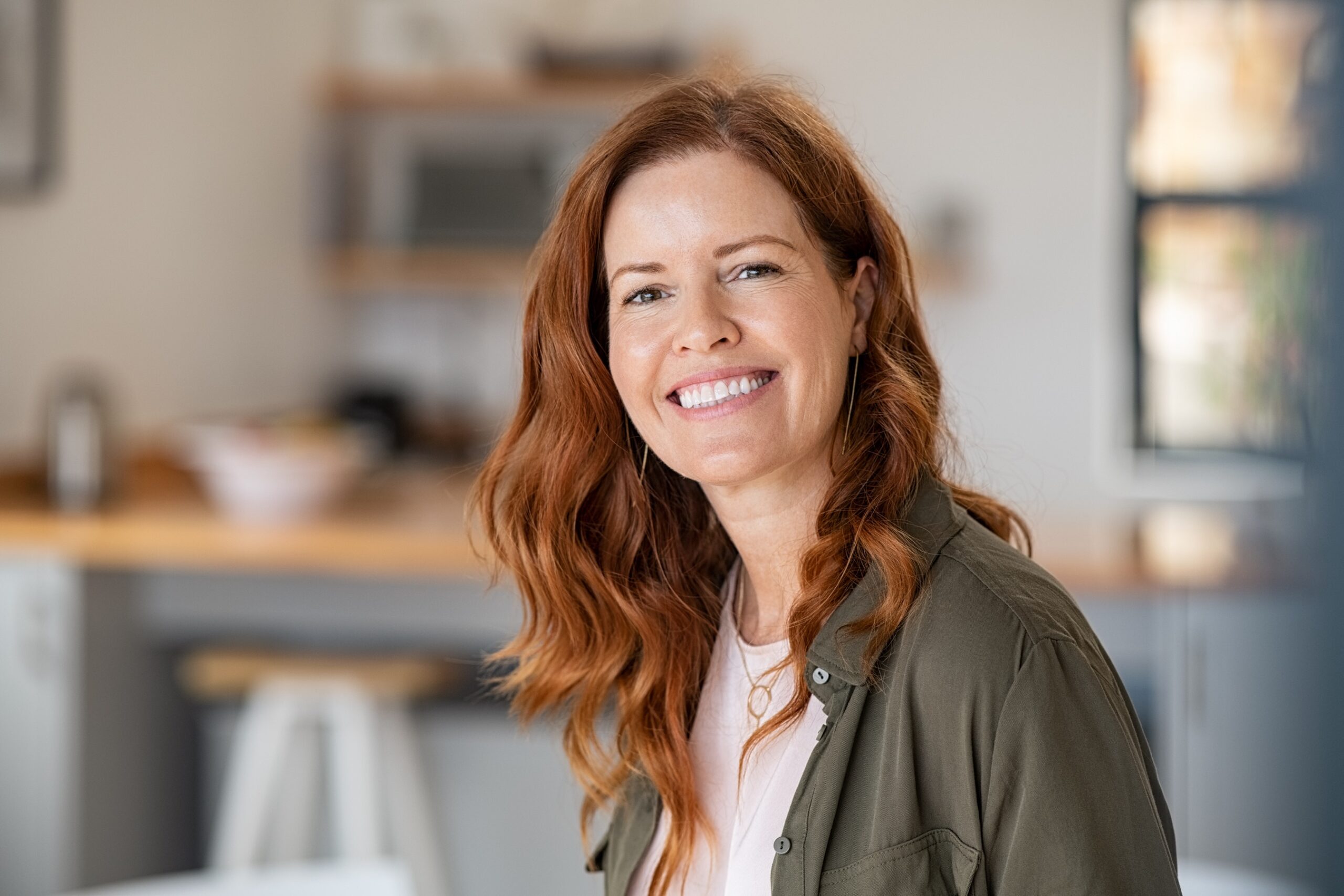 Portrait of smiling mature woman looking at camera